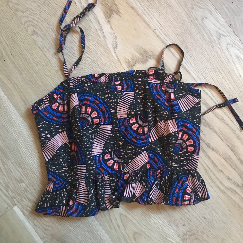 Ulla Johnson Felipa Top: army, size 4